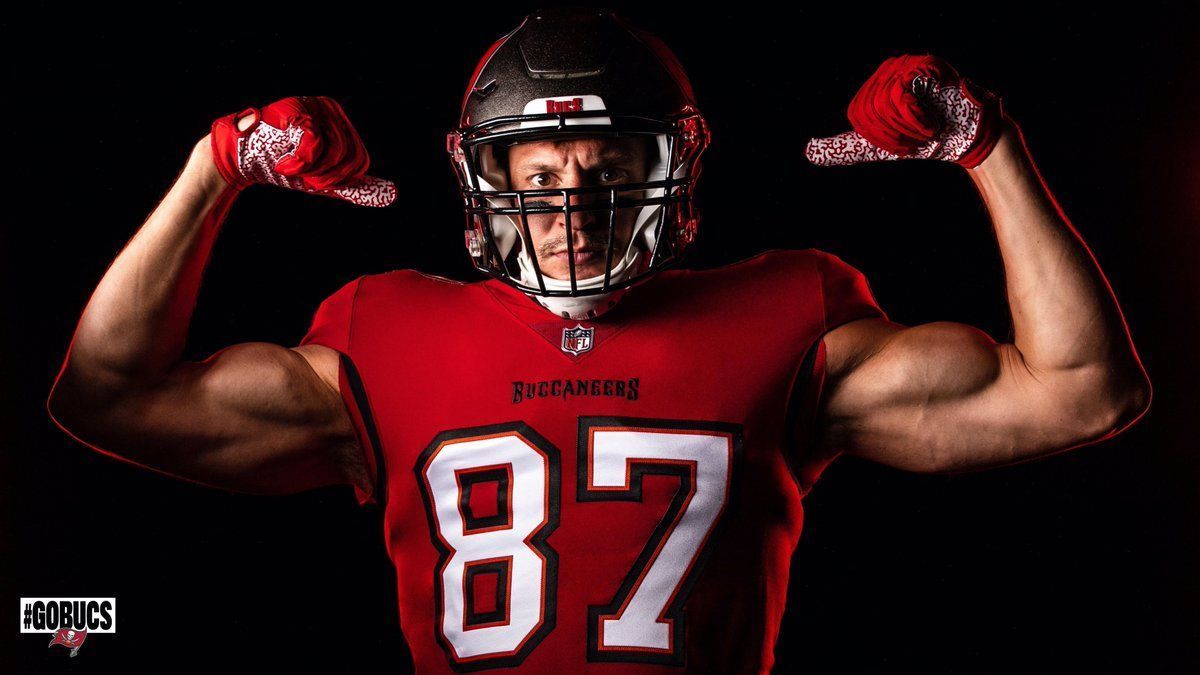 Buy your first Rob Gronkowski Buccaneers jersey right here! - Bucs