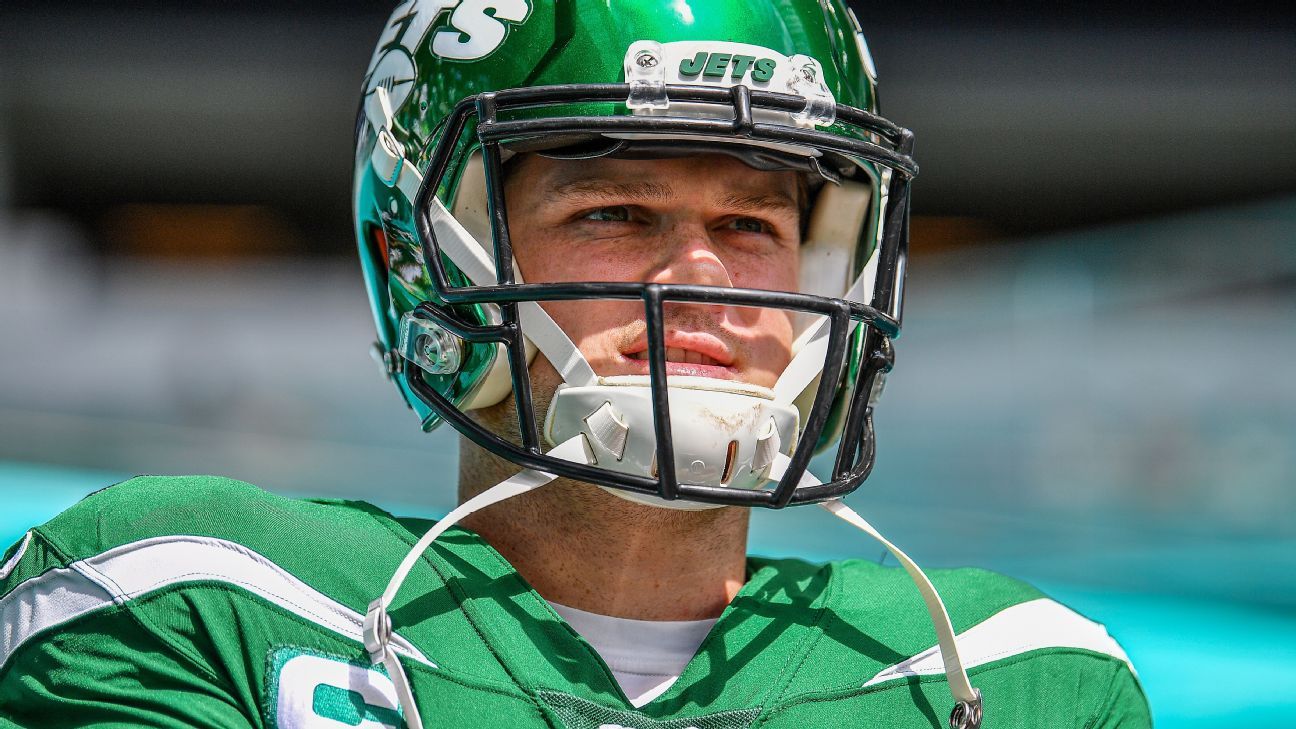 GM, New York Jets, Joe Douglas says the choice of project, finances the informed decision to change Sam Darnold
