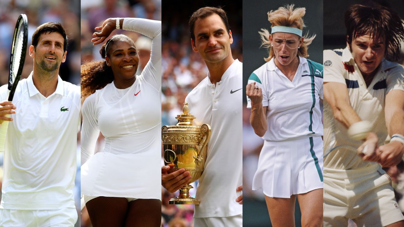 ¿Quiénes son los más ganadores en Wimbledon? ESPN