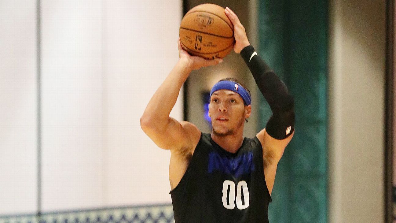 First teams take the court for practice in NBA bubble