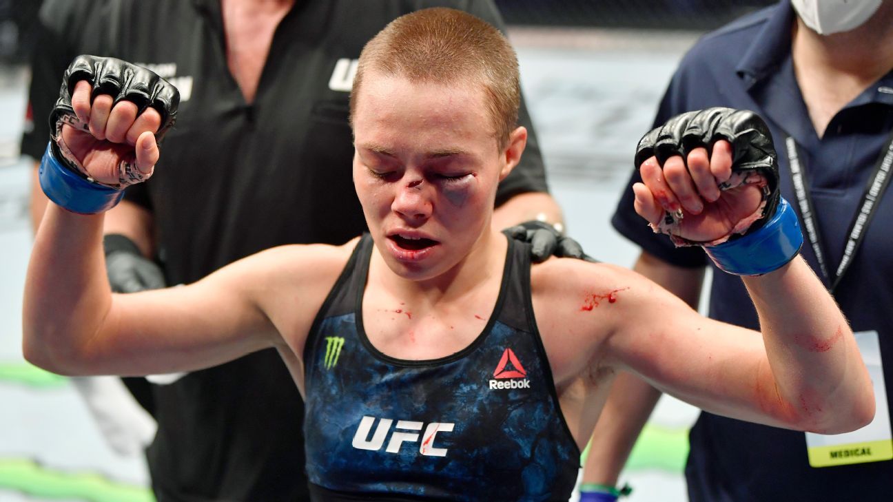 Rose Namajunas a subi une opération au nez réussie après ...