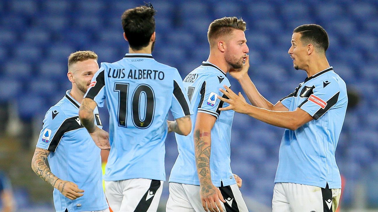 Lazio Vs Cagliari Football Match Report July 23 2020 Espn