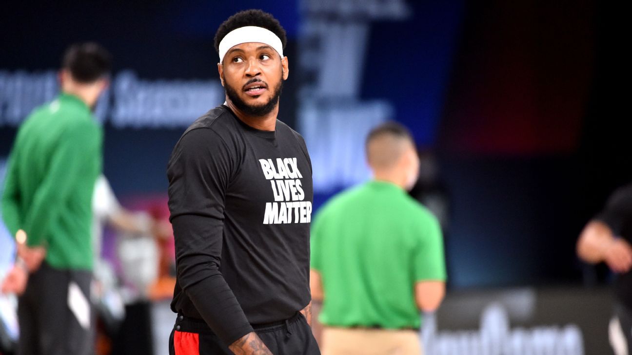 Portland Trail Blazers' Carmelo Anthony Ranks Amidst Sneaker Kings