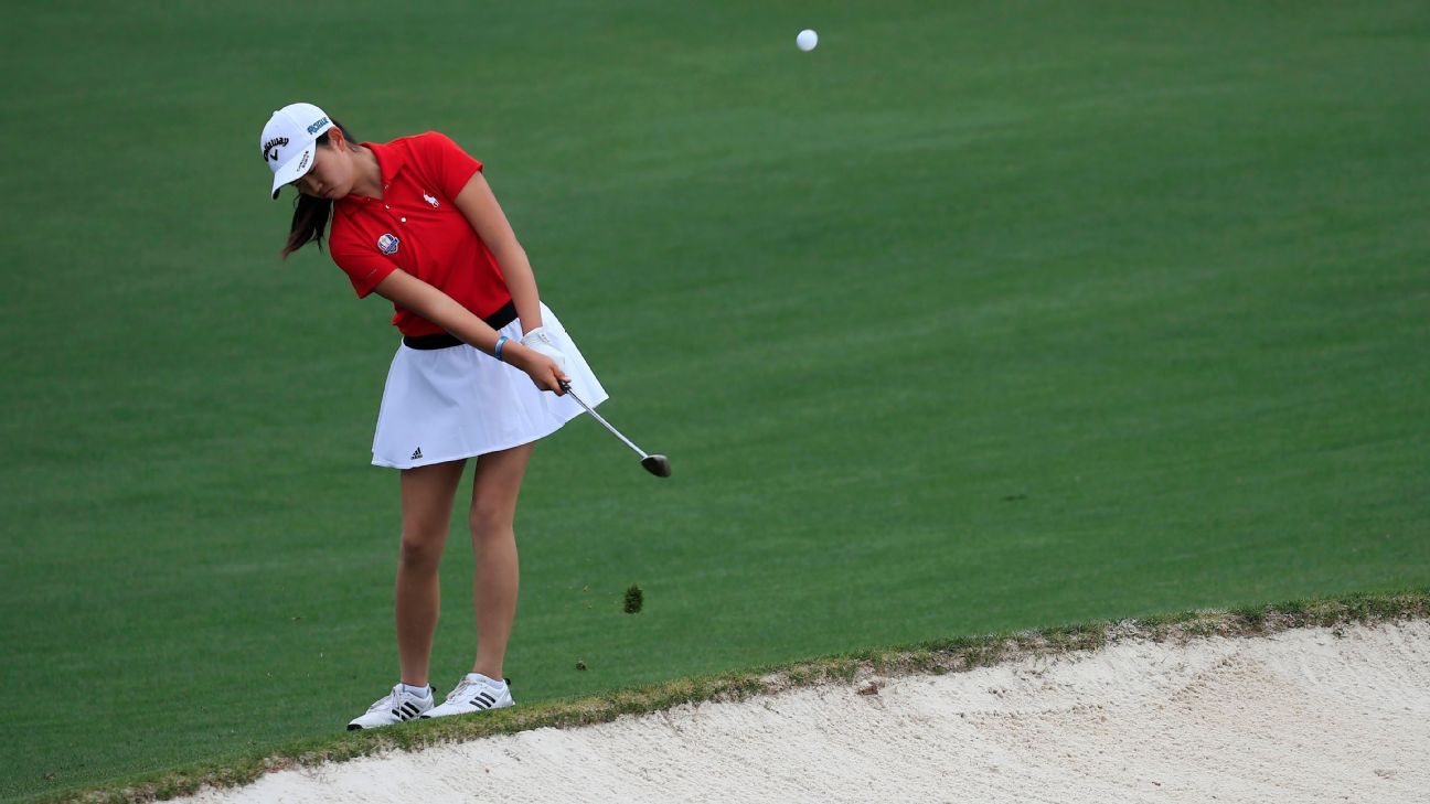 Rose Zhang Denies Gabriela Ruffels A Repeat At Us Womens Amateur Espn