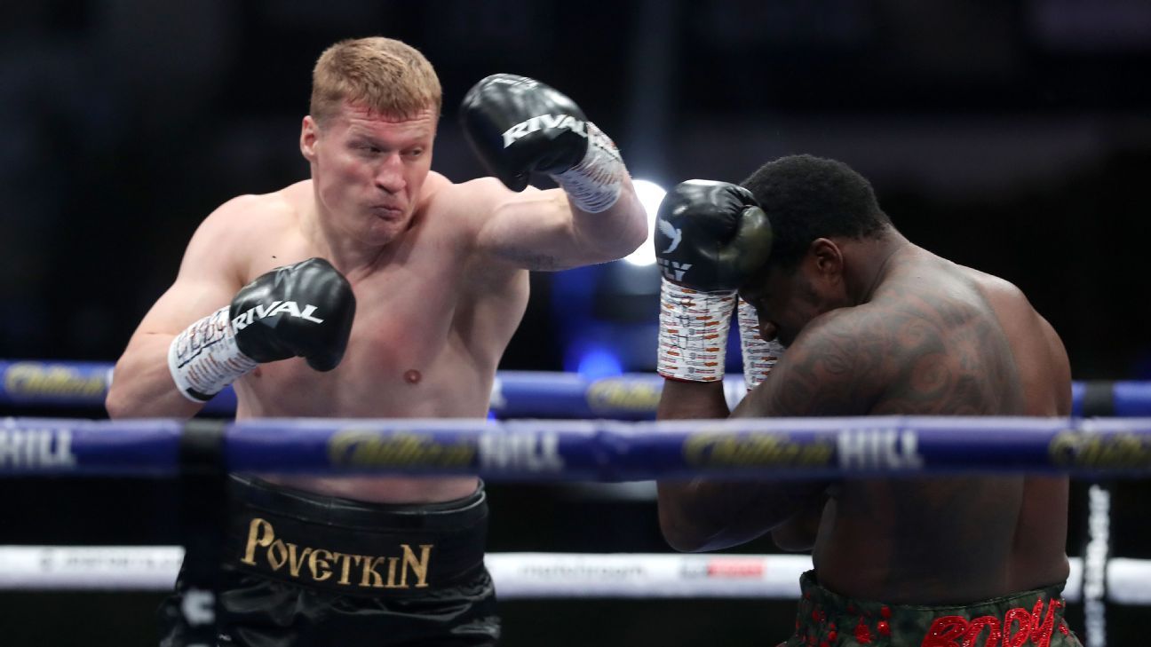Alexander Povetkin-Dillian Whyte’s heavyweight replacement will move to March 27 in Gibraltar
