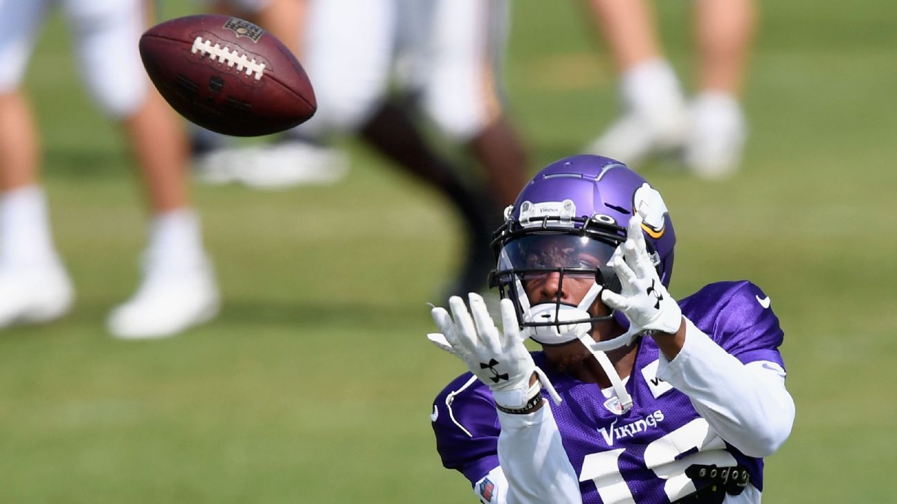 Vikings' Justin Jefferson has look of a star, but he might have to