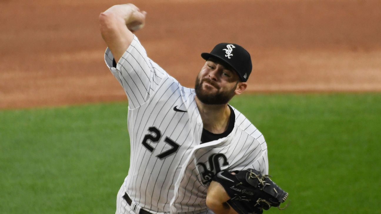 White Sox pitcher Lucas Giolito throws no-hitter vs. Pirates