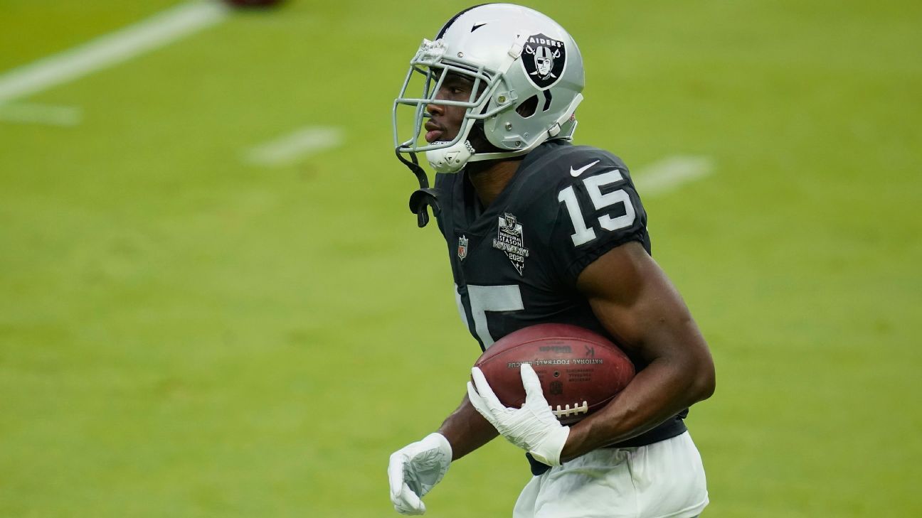 Raiders' 53man roster projection offers intriguing options at receiver