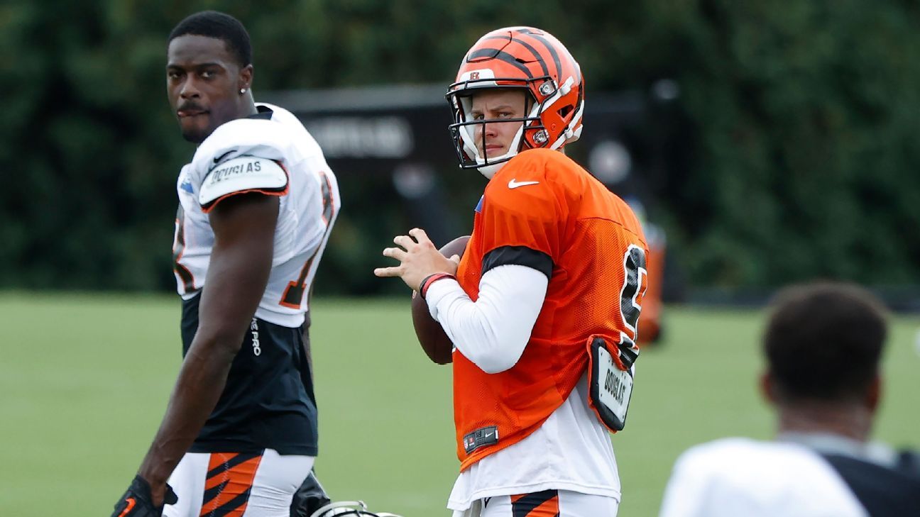 Bengals' 53-man roster projection - Receiver talent surrounds Joe ...