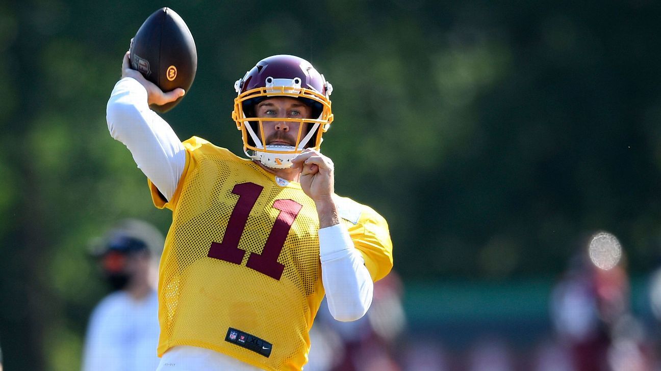 Alex Smith, Washington Football Team to split