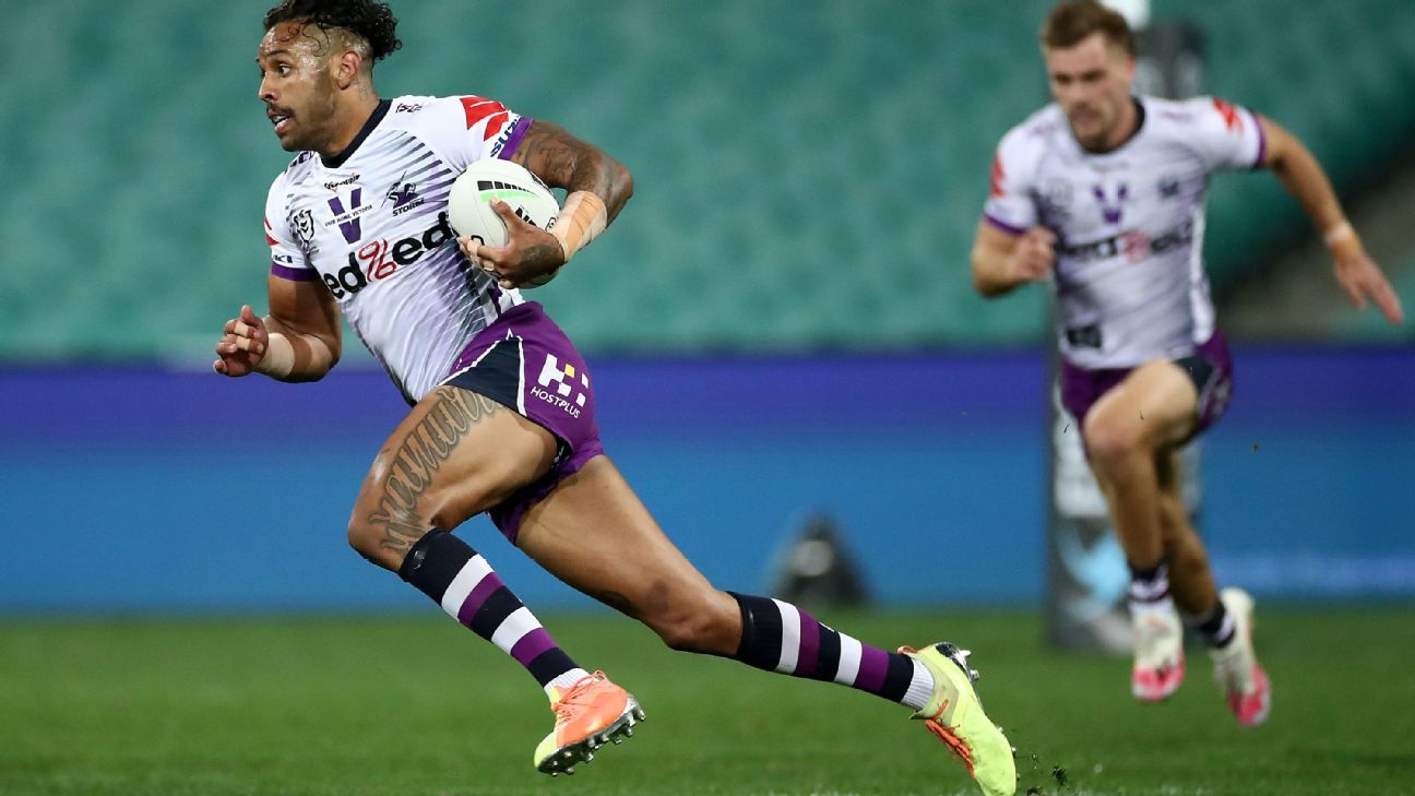 Melbourne Storm v Titans: Josh Addo-Carr