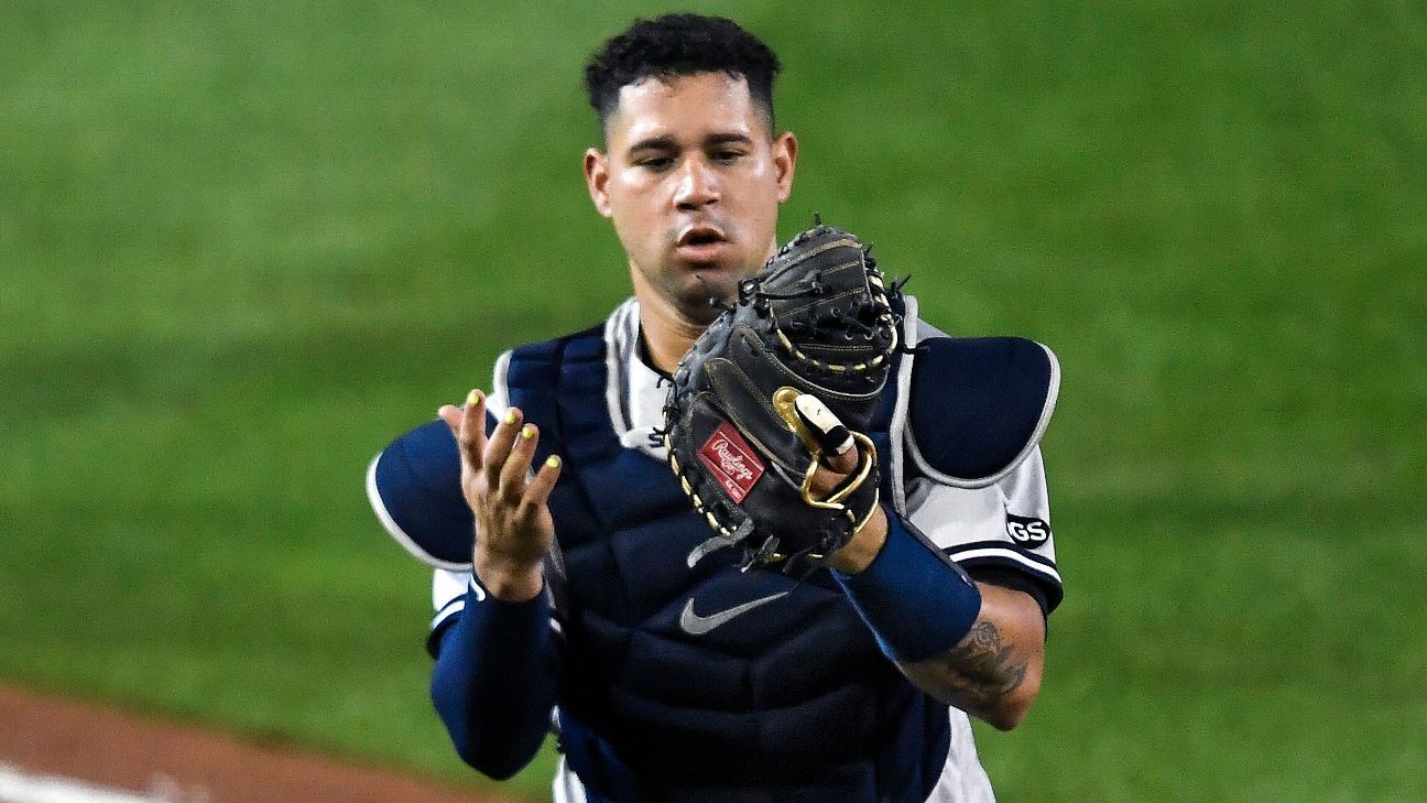 Yankees banking on Gary Sanchez as Kyle Higashioka trade offers mount