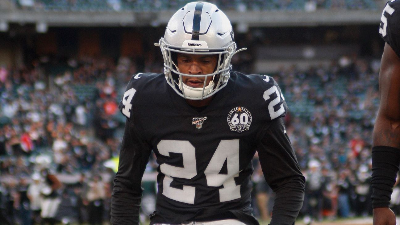 Less talk, more focus Raiders' secondyear 'rookie' Johnathan Abram