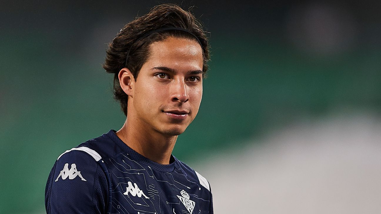 Diego Lainez, clave del triunfo del Real Betis