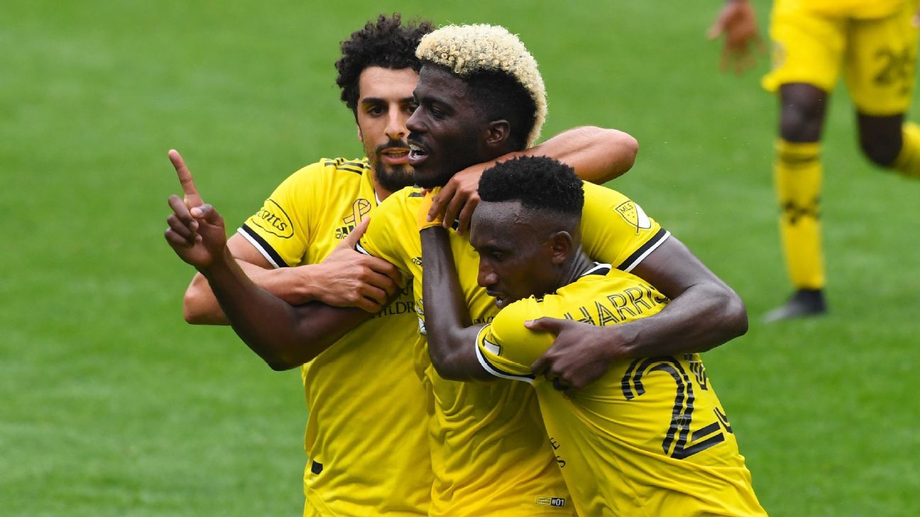 Columbus Crew, Gyasi Zardes dominate again beating NY Red Bulls 2