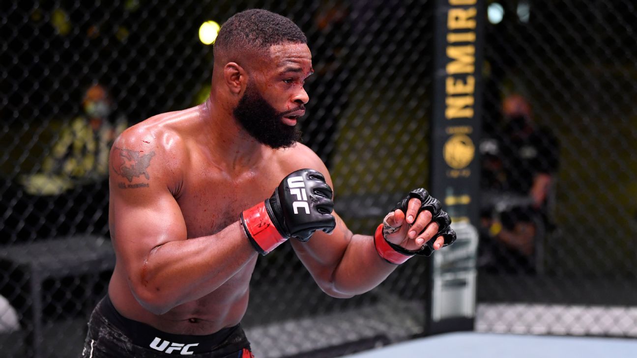 Sources -- UFC finalizing matchup between Tyron Woodley ...