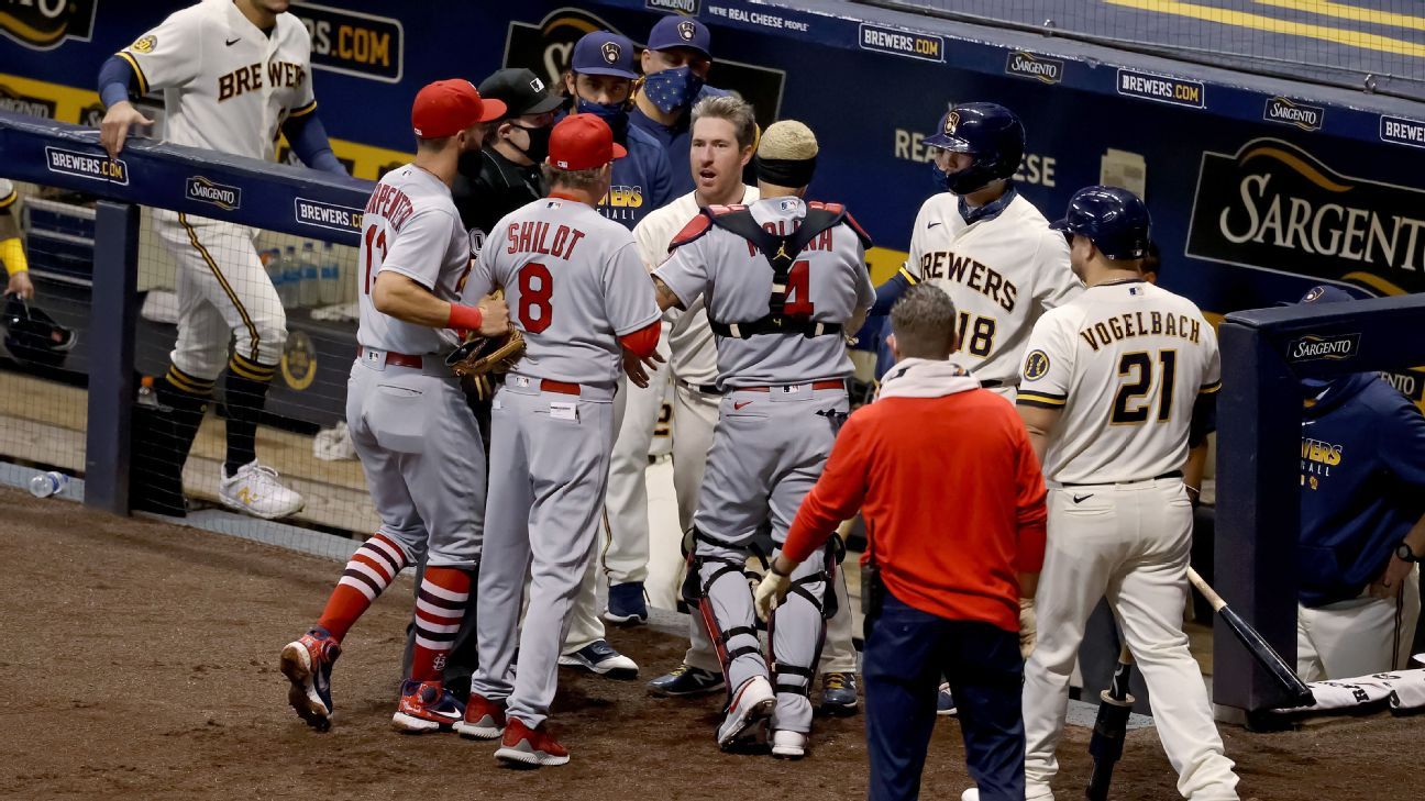 St. Louis Cardinals manager Mike Shildt suspended 1 game after bench-clearing fracas