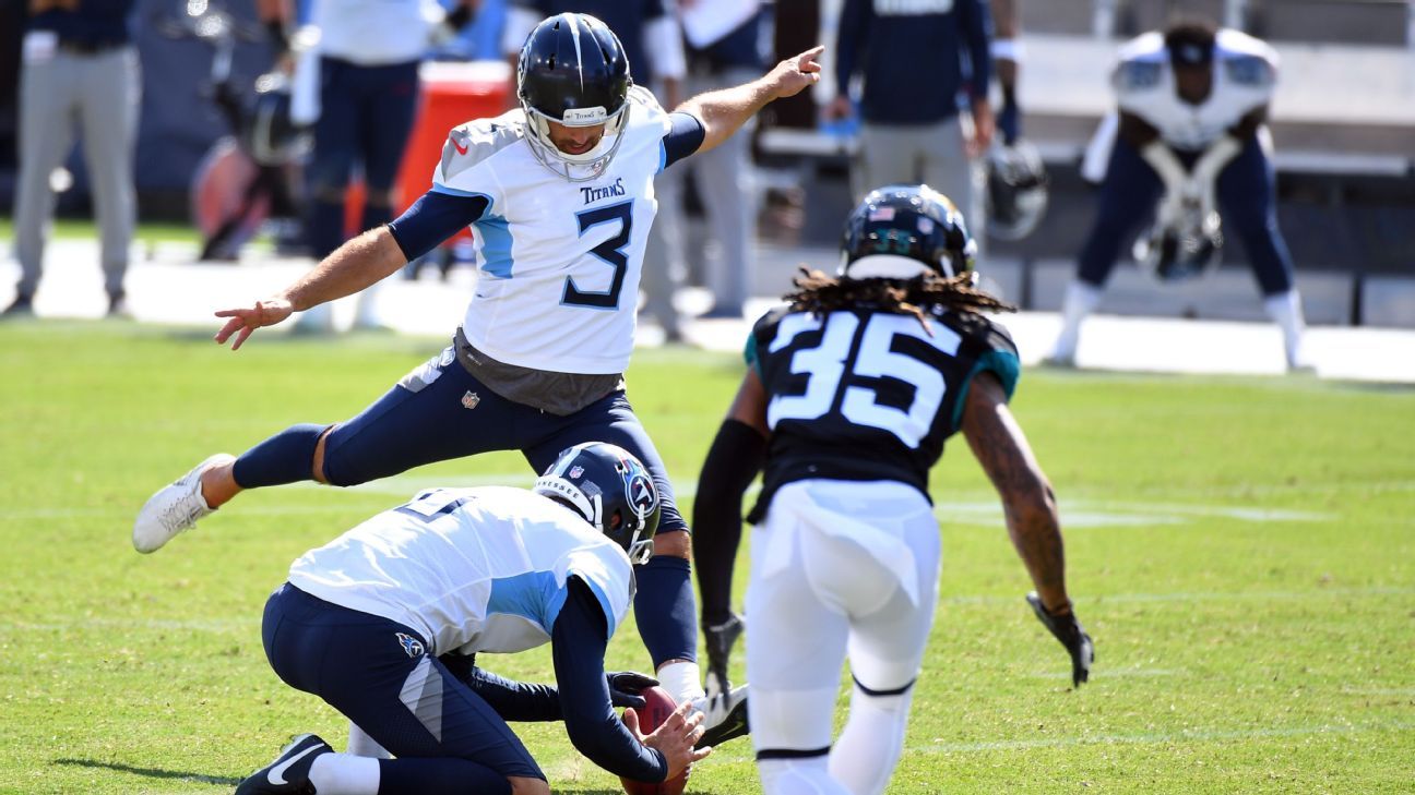 Titans Kicker Stephen Gostkowski Kicks Game-Winner for Third Week in a Row