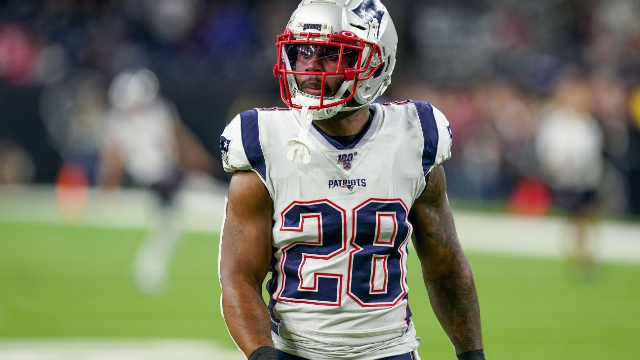 New England Patriots RB James White inactive after father killed in car  crash - ESPN