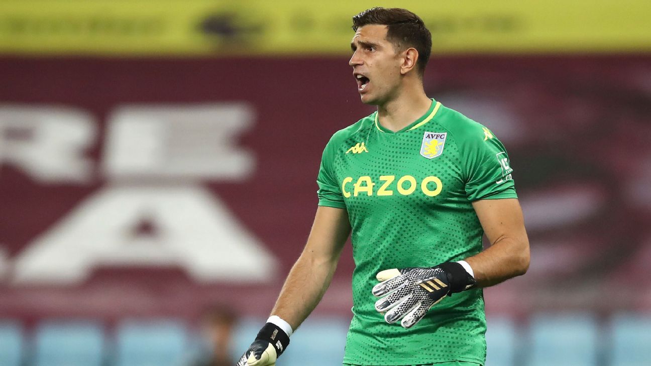 Emiliano Martínez y su debut soñado: penal atajado y triunfo de Aston Villa ante Sheffield United