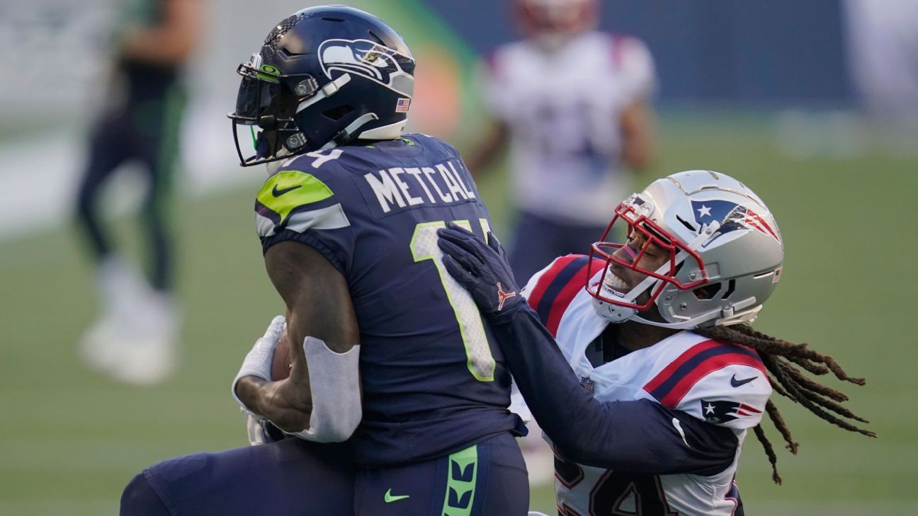 Seahawks' DK Metcalf takes star turn with outing vs 