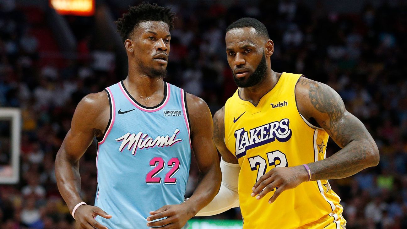 Los Angeles Lakers heavy favorites to win NBA Finals, but Miami Heat drawing early action - ESPN