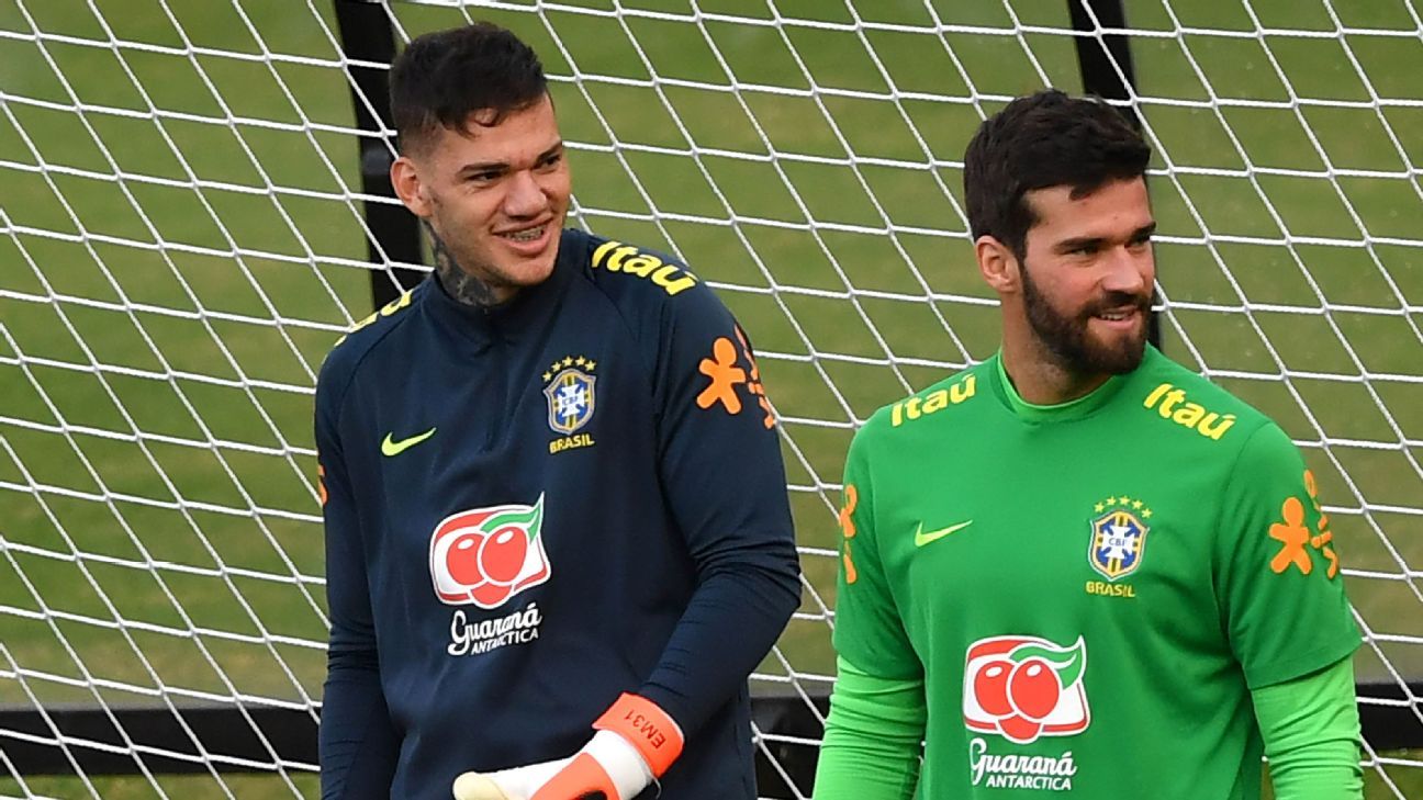 Goleiro Alisson é cortado da estreia do Brasil nas eliminatórias para a  Copa