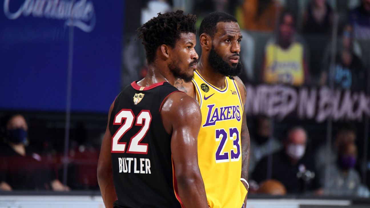 El duelo de LeBron James-Jimmy Butler en el cuarto partido fue para el ‘Rey’