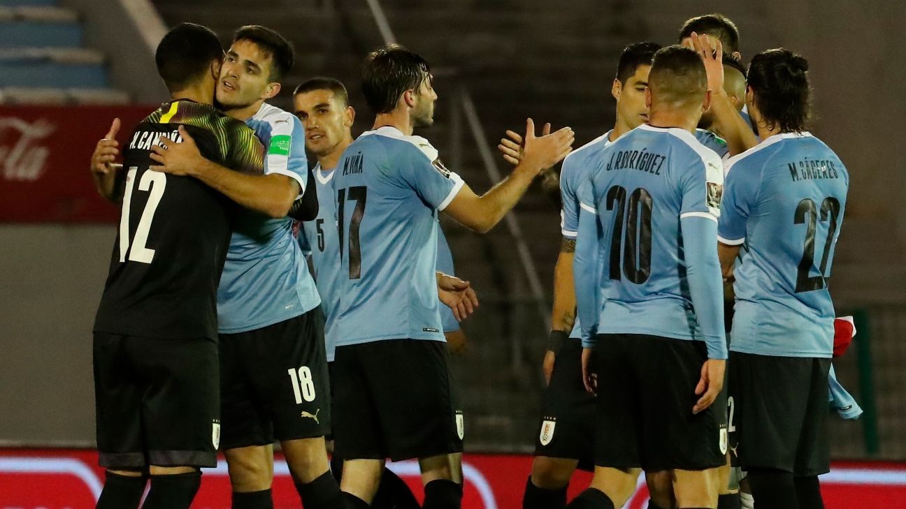 El historial de Uruguay contra Ecuador en Eliminatorias