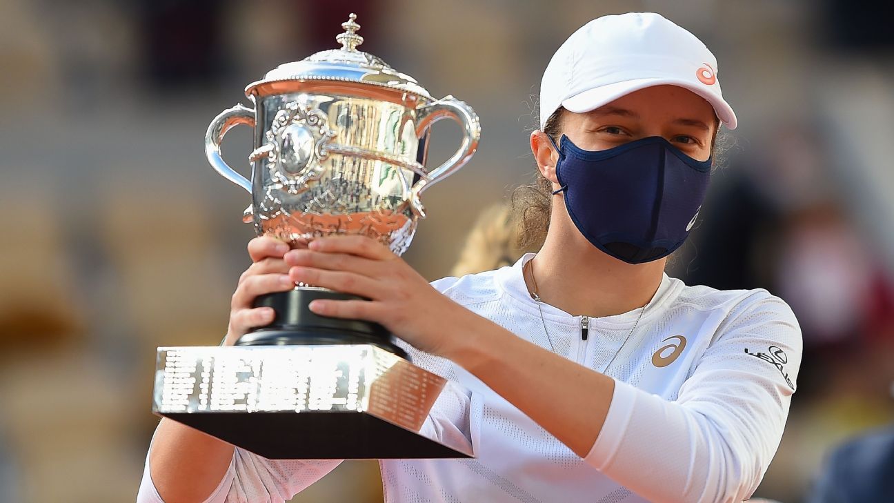 Breakthrough 2020 French Open title just the beginning for Iga Swiatek