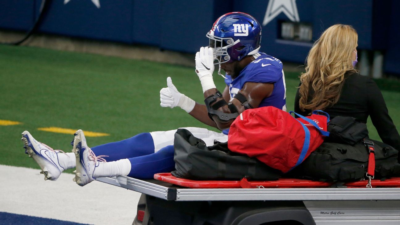 New York Giants are 1-2 after another lop-sided loss, facing a long season  with early injuries - The San Diego Union-Tribune