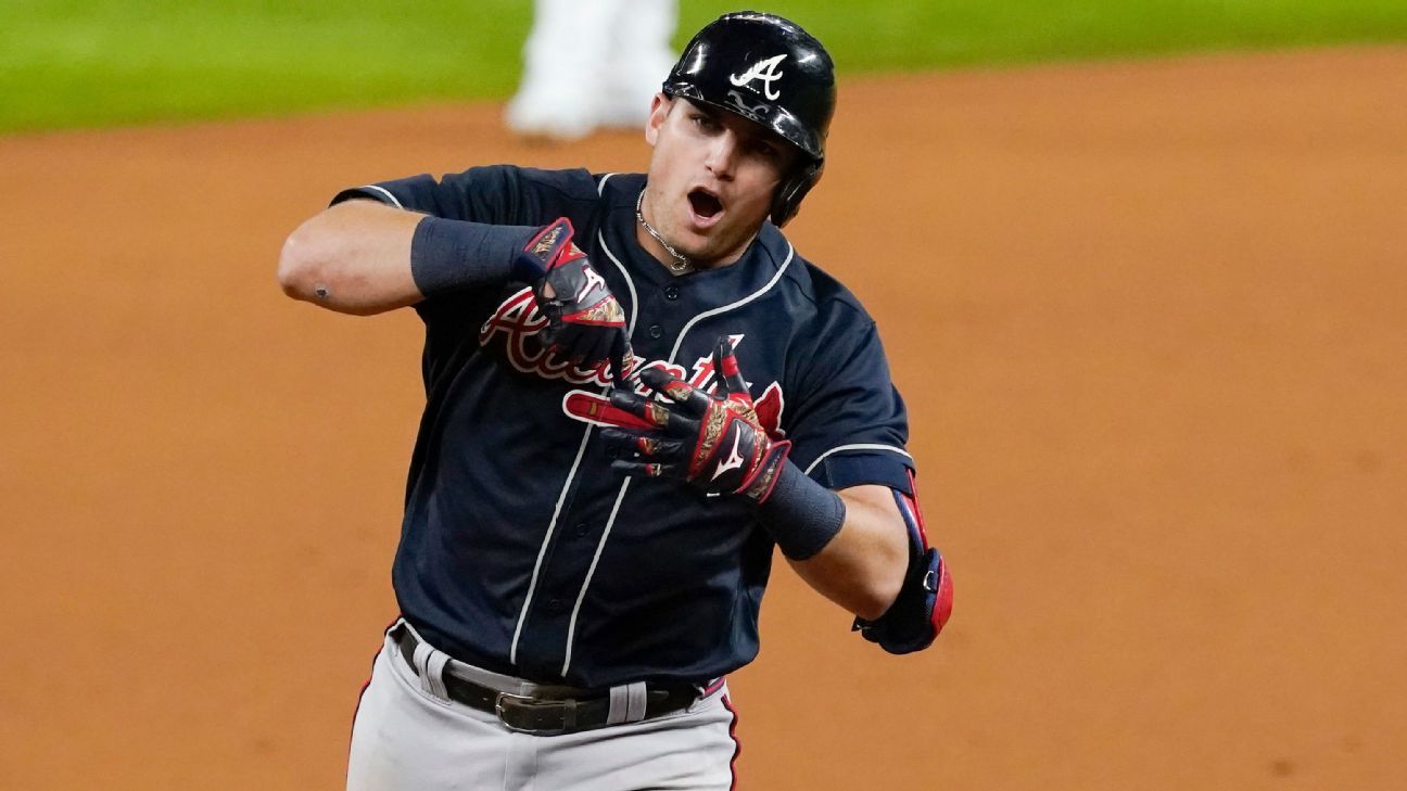 Atlanta Braves' No. 9 hitter Austin Riley opens floodgates with