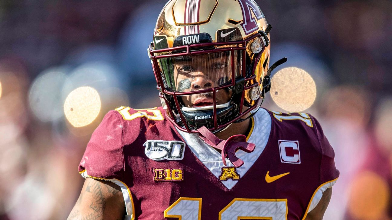 Rashod Bateman, WR, Minnesota - NFL Draft Player Profile