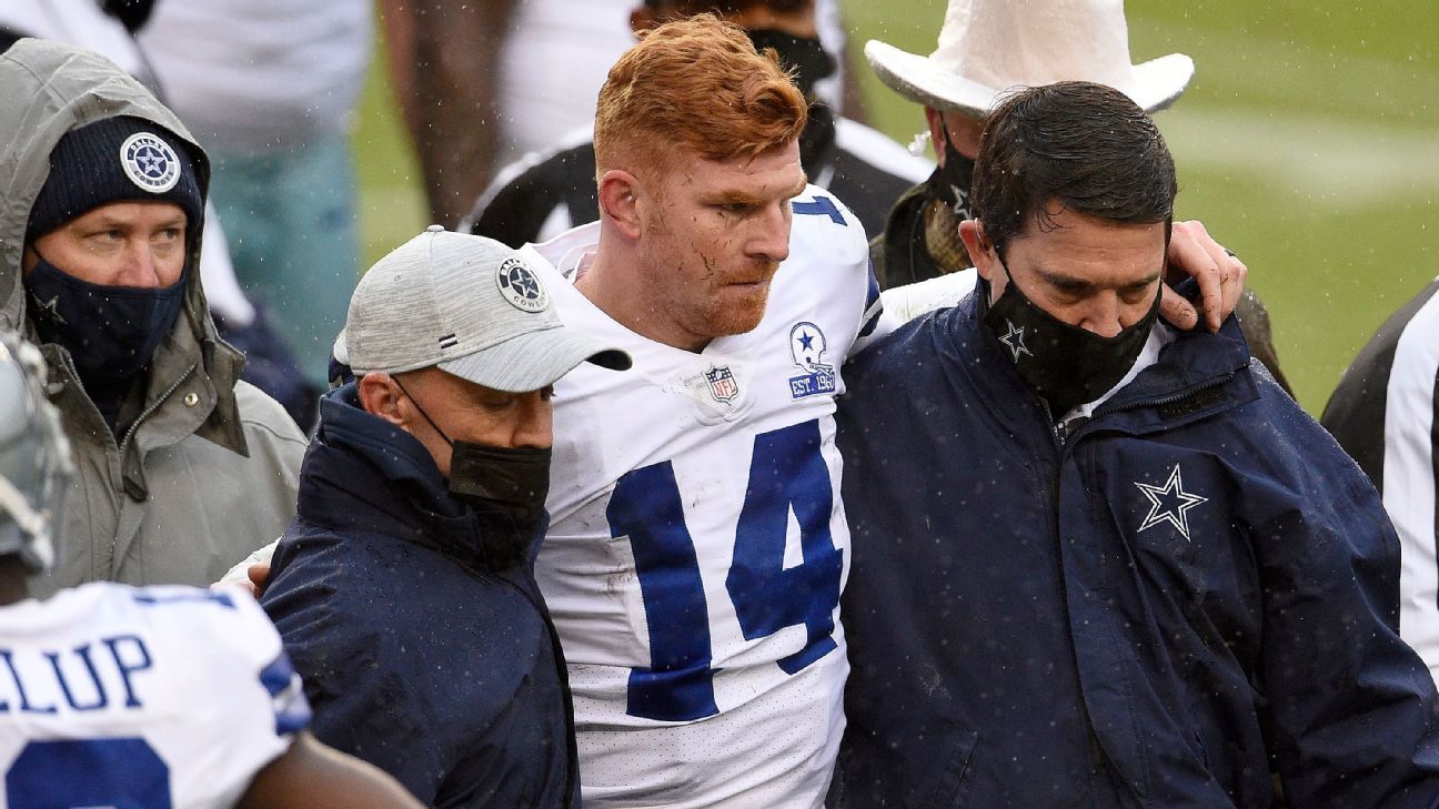 Dallas loses Andy Dalton, loses 25-3 to Washington - NBC Sports