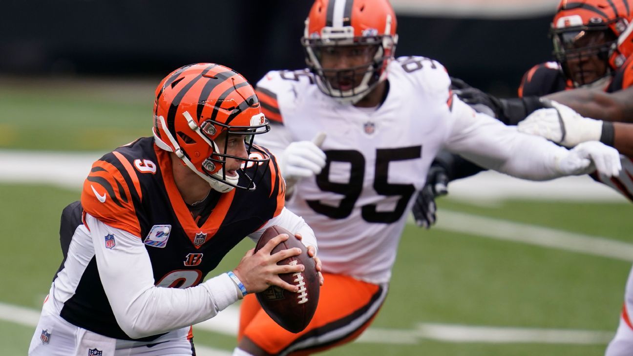 Bengals' injury situation latest test for Joe Burrow - ESPN ...