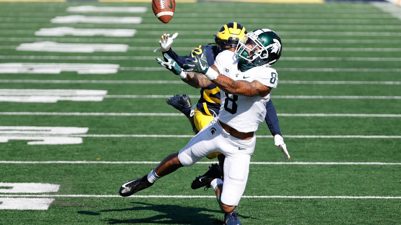 Michigan State drawing heavy share of in-state bets for rivalry matchup vs. Mich..