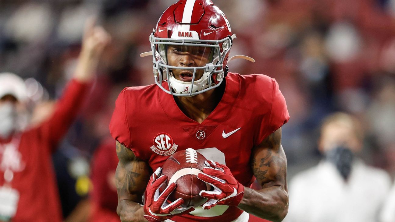 Tide's DeVonta Smith the 1st WR to win AP Player of the Year