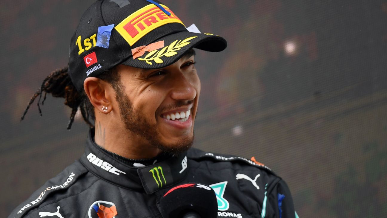 Motorsport: Lewis Hamilton lets tears flow as he clinches record 7th  Formula One title - NZ Herald