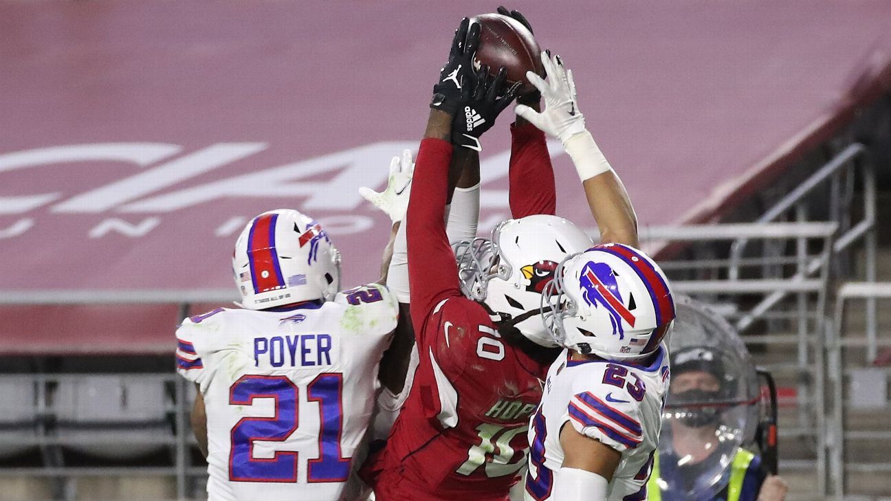 Arizona Cardinals beat Buffalo Bills on Kyler Murray-to-DeAndre Hopkins  Hail Mary - ESPN