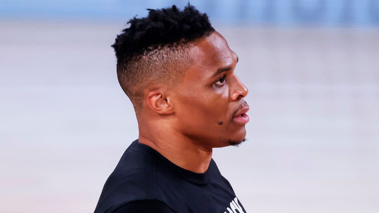 Mid Bald Fade Messy Top - Russell Westbrook Haircut 