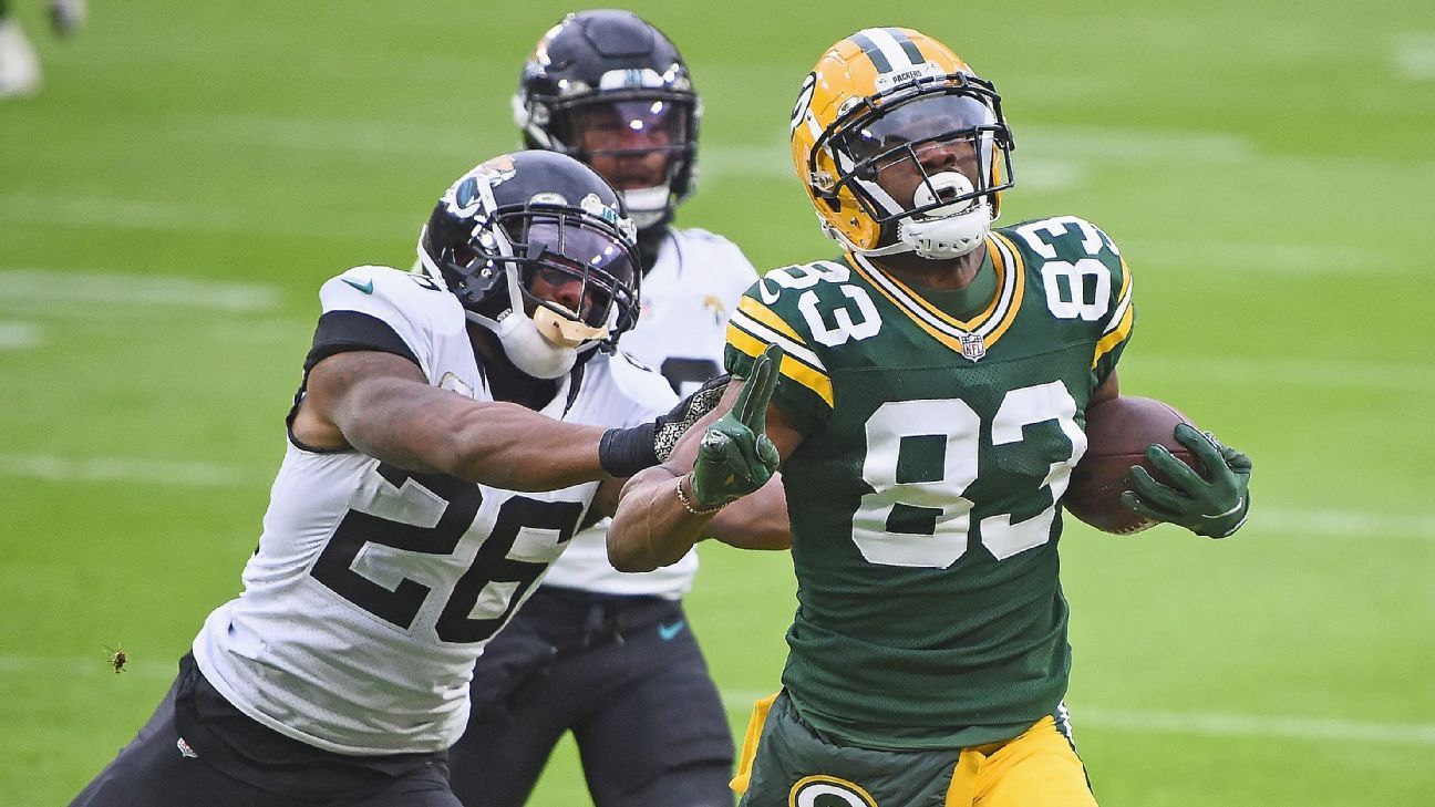 Marquez Valdes Scantling on the Packers Offense on Vimeo