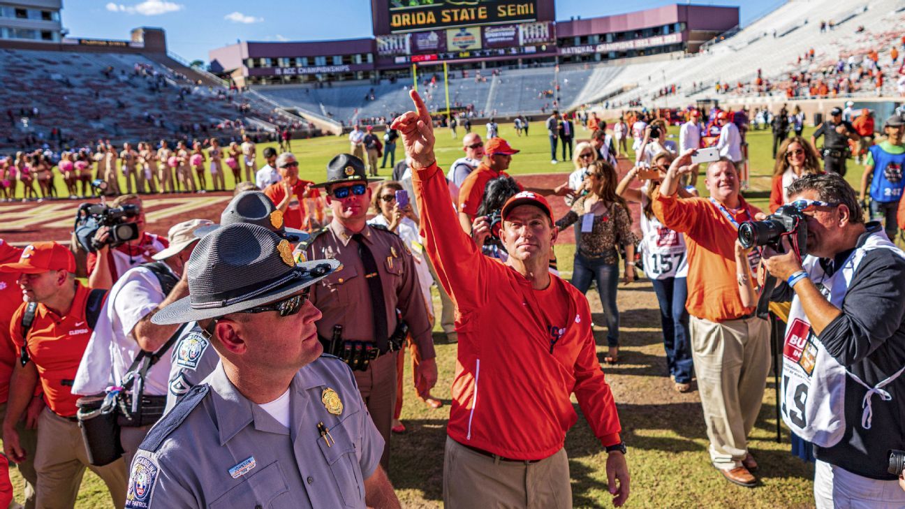 Clemson, Florida State, coach battles and the inevitable challenges of playing in a pandemic