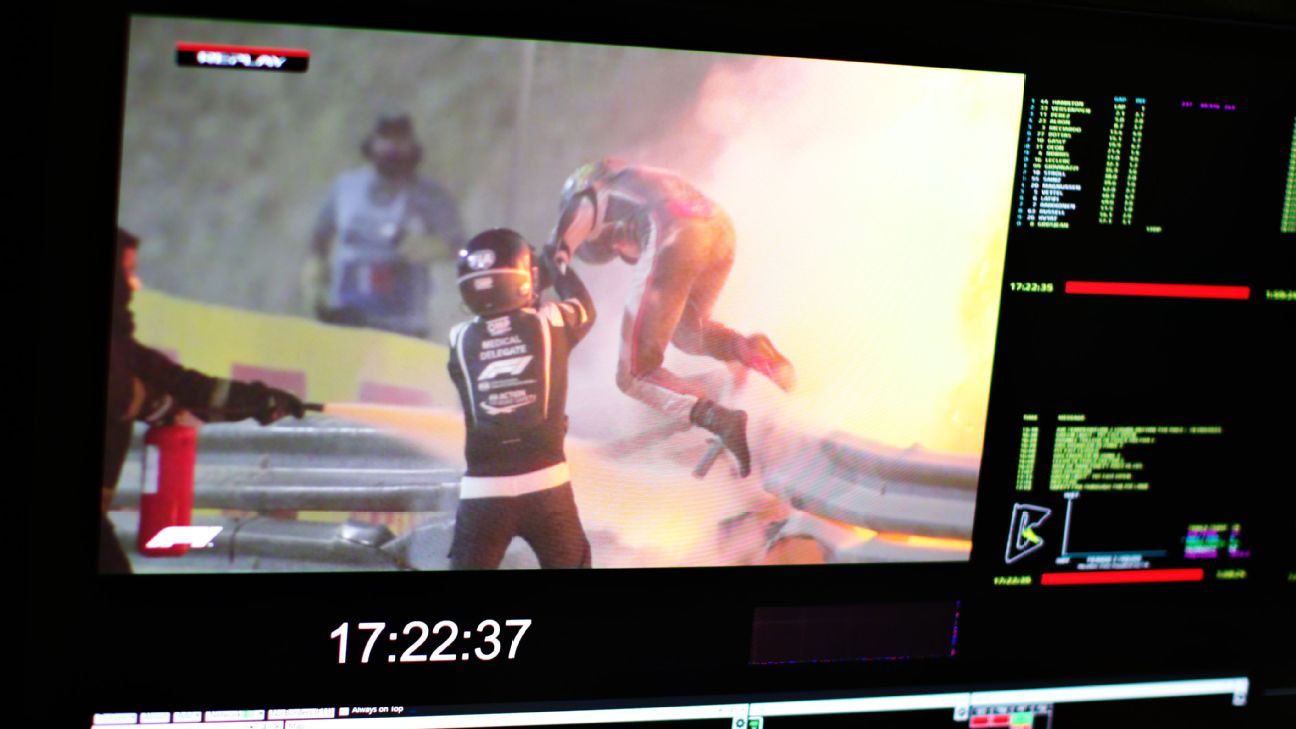 Accidente de Grosjean