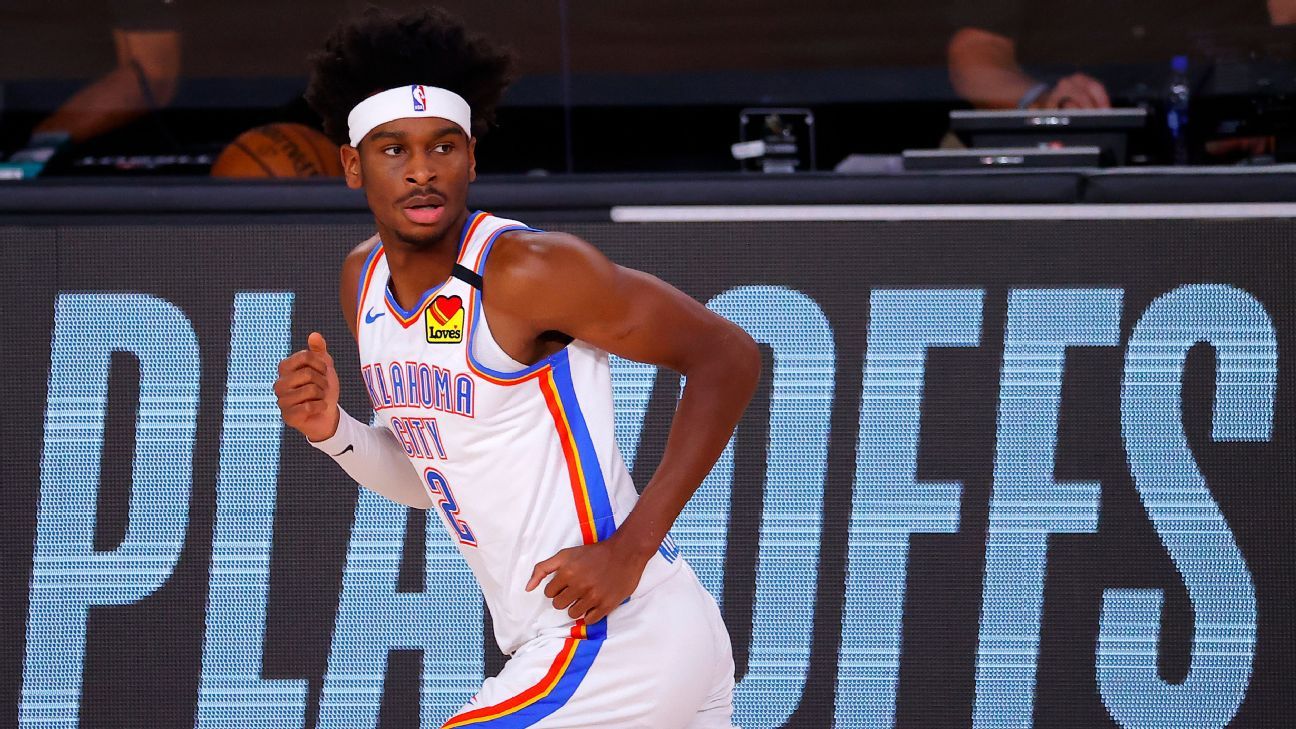 Shai Gilgeous-Alexander could miss the start of the Oklahoma City