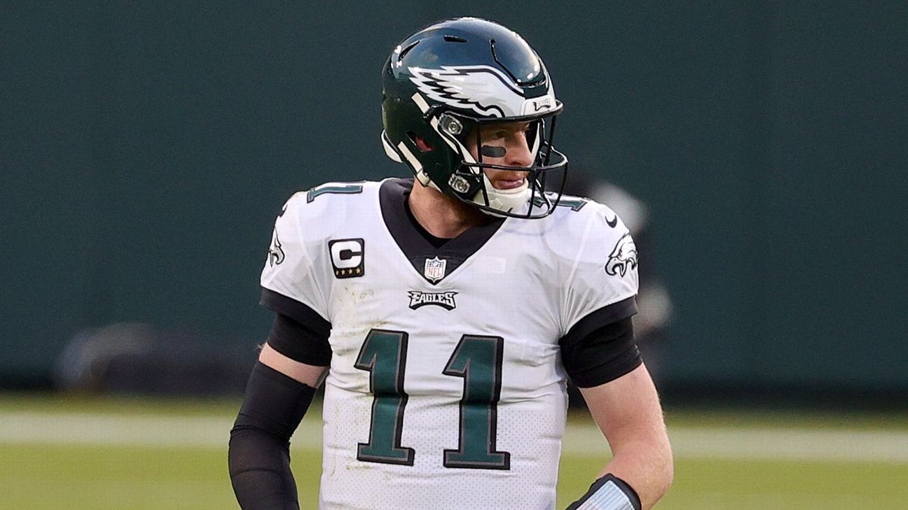 Philadelphia Eagles in Carson Wentz in Indianapolis Colts from the selecciones del draft, según fuentes