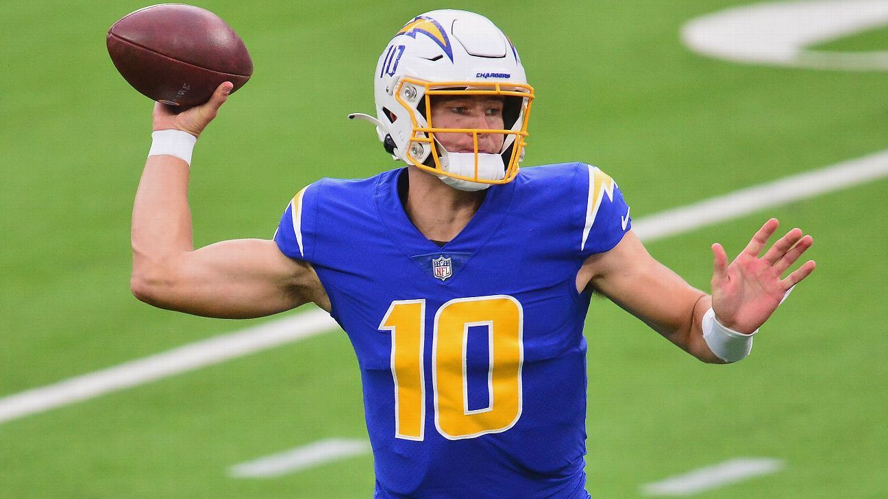 Boring quotes, bad haircuts and stellar football -- Assessing Justin  Herbert's rookie season with Chargers - ESPN