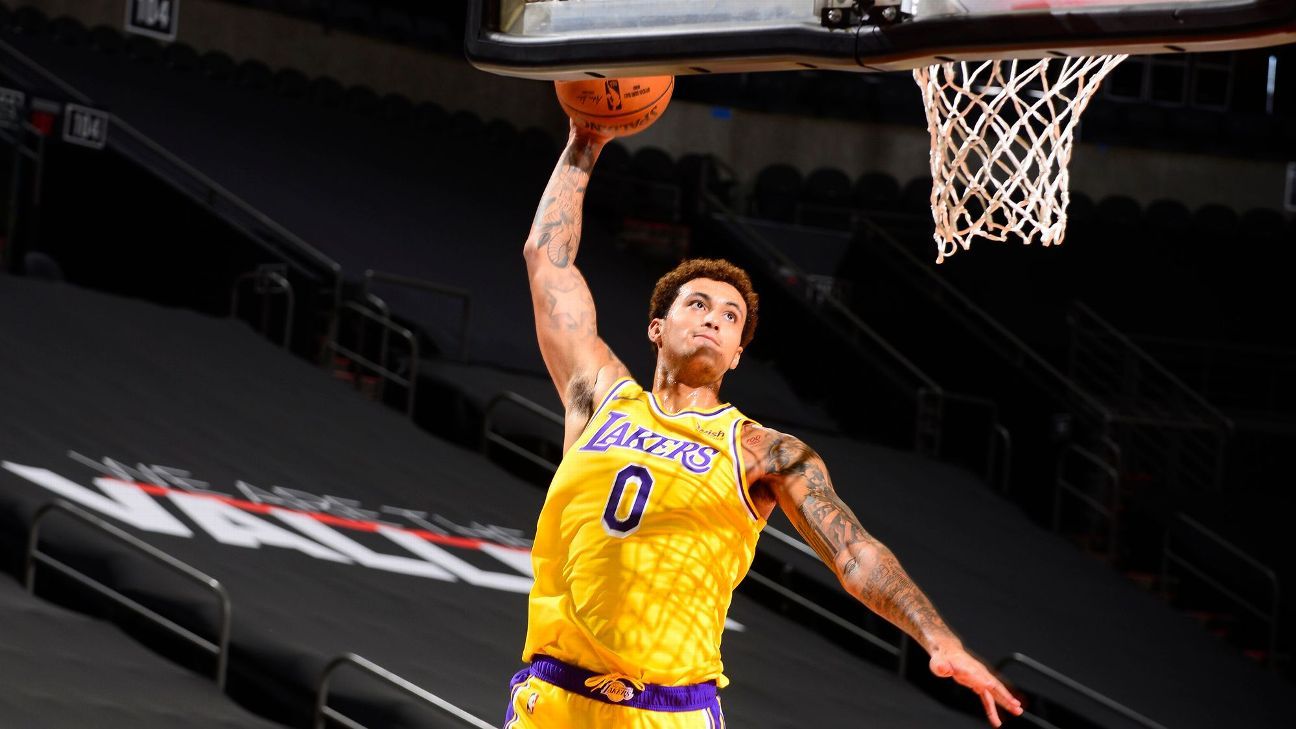 Kyle Kuzma agrees to a three-year extension with Los Angeles