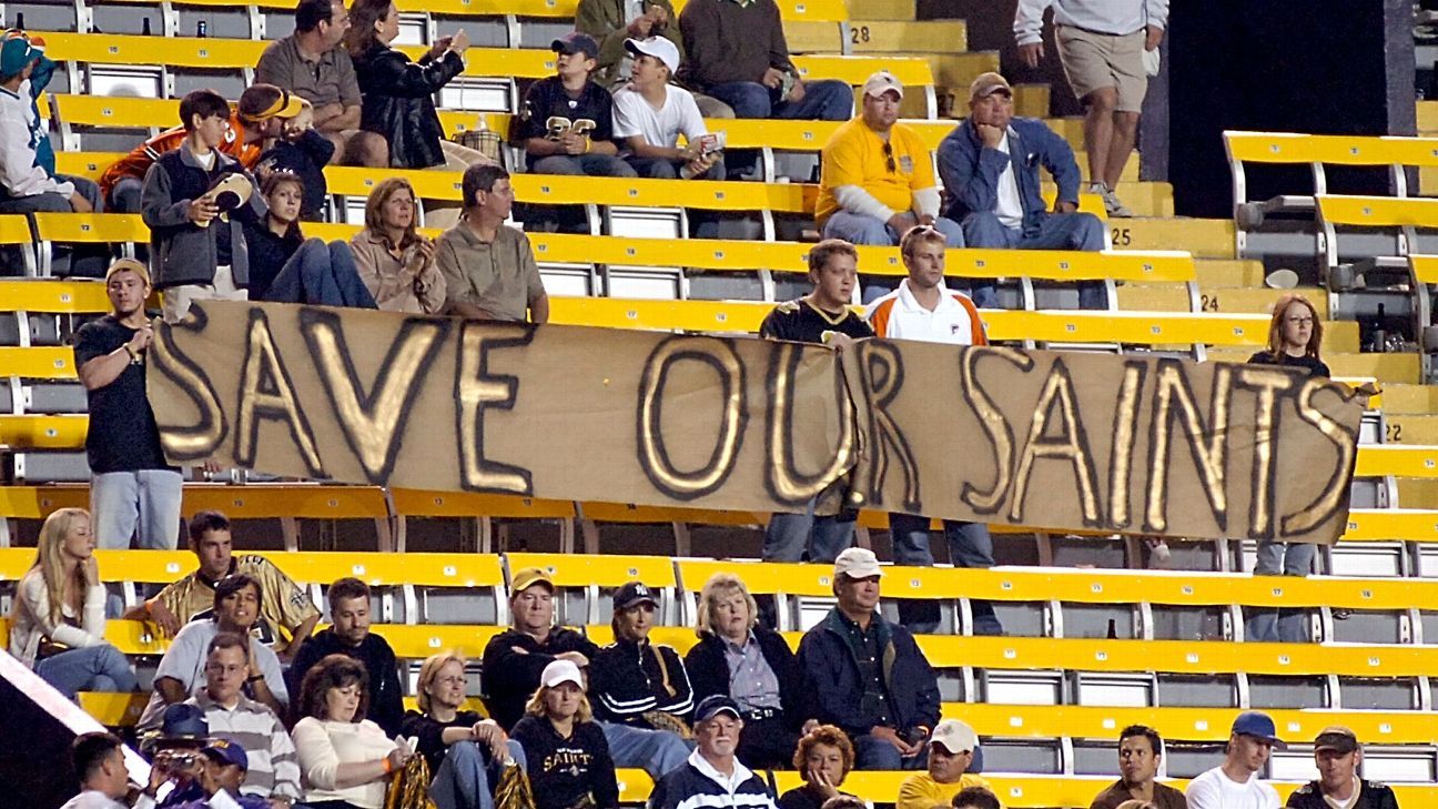 New Orleans' First Playoff Game Since Katrina (Eagles vs. Saints