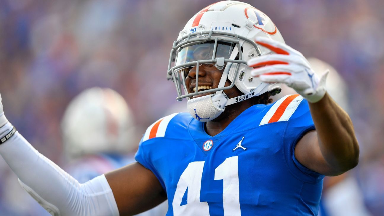 Florida Gators LB’s James Houston despises Oklahoma before the game