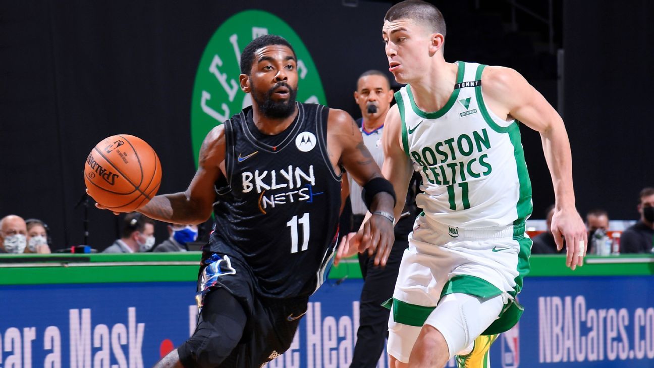 ‘Grateful’ Kyrie Irving returns to Boston, scores 37 in Brooklyn Nets win